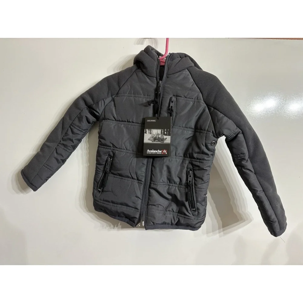 AVALANCHE KID'S Jacket 2t Gray NWT